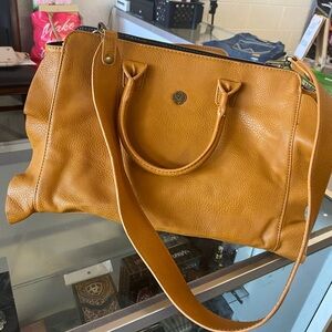 Elegant Tan Leather Handbag